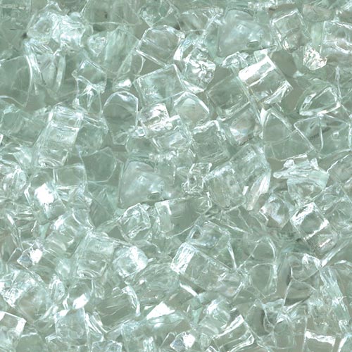 Decorative Fire Pit Glass-Clear