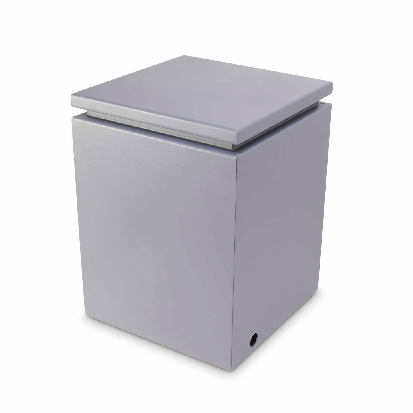 Gold-black Pinnacle concrete liquid propane enclosure