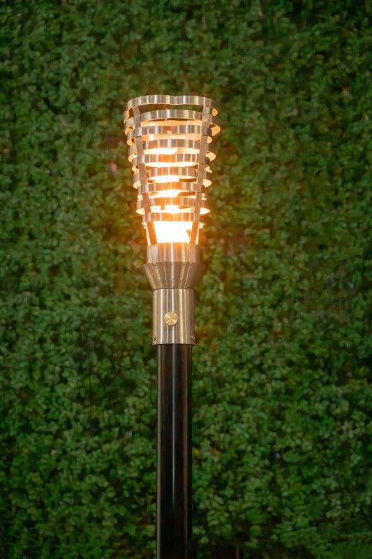 Stainless steel hercules fire torch wind proof 30,000 btu  perfect flame