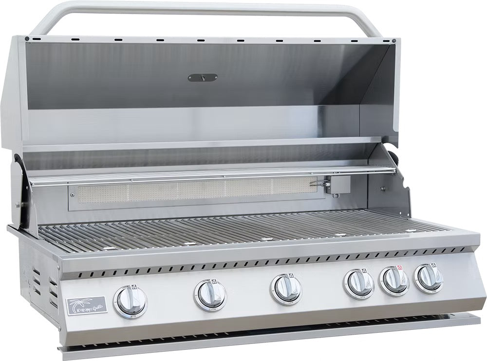 Kokomo Grills 40” Built in Gas Grill (5 Burner/Back Burner)
