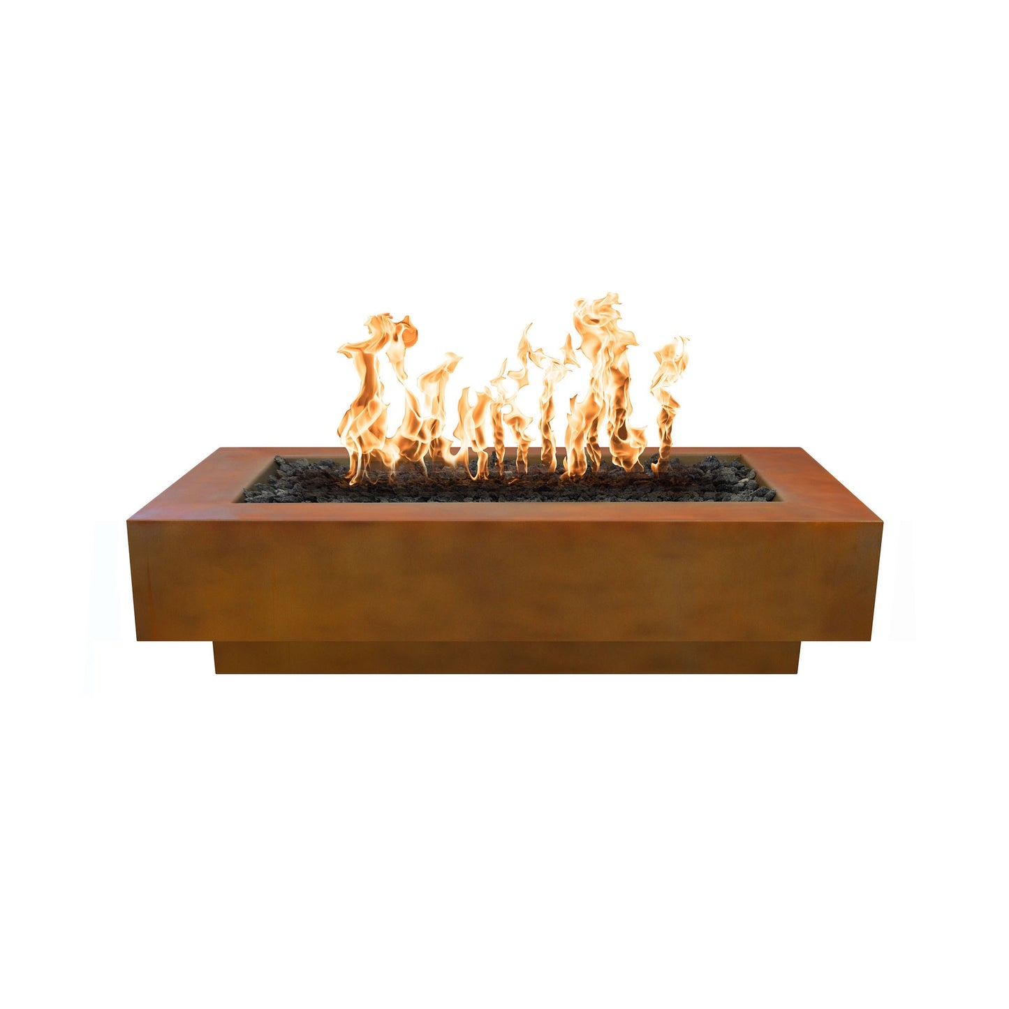Coronado fire pit hammered copper perfect flame luxury outdoor lighting