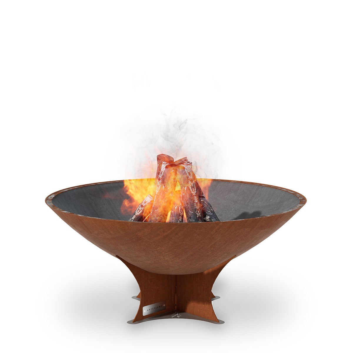 Gold-black Pinnacle Arteflame 1000 degrees even cook