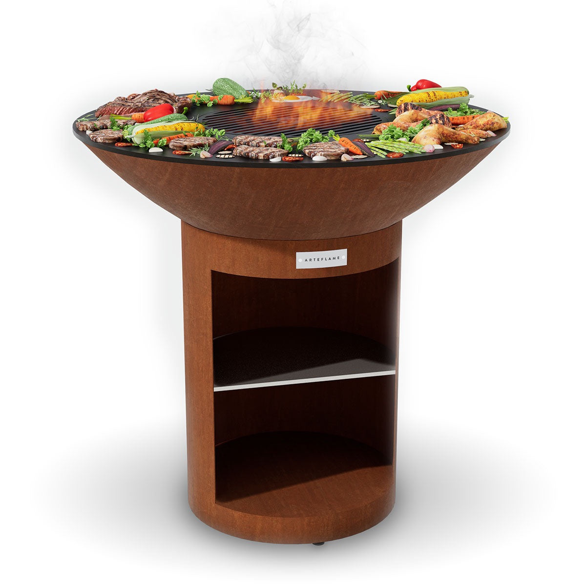 Arteflame 1000 degrees even cook luxury charcoal grill