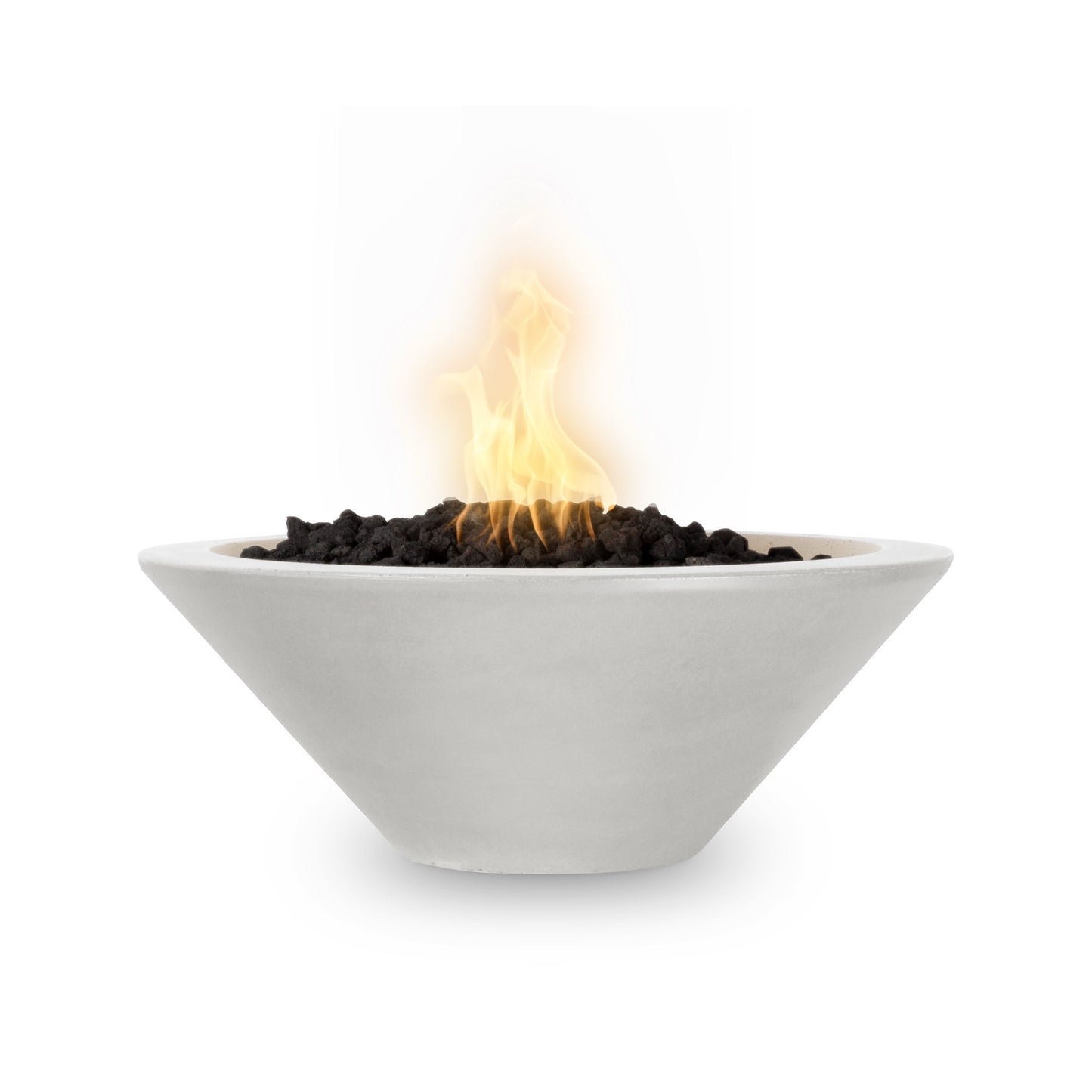 Cazo fire bowl perfect flame luxury outdoor lighting