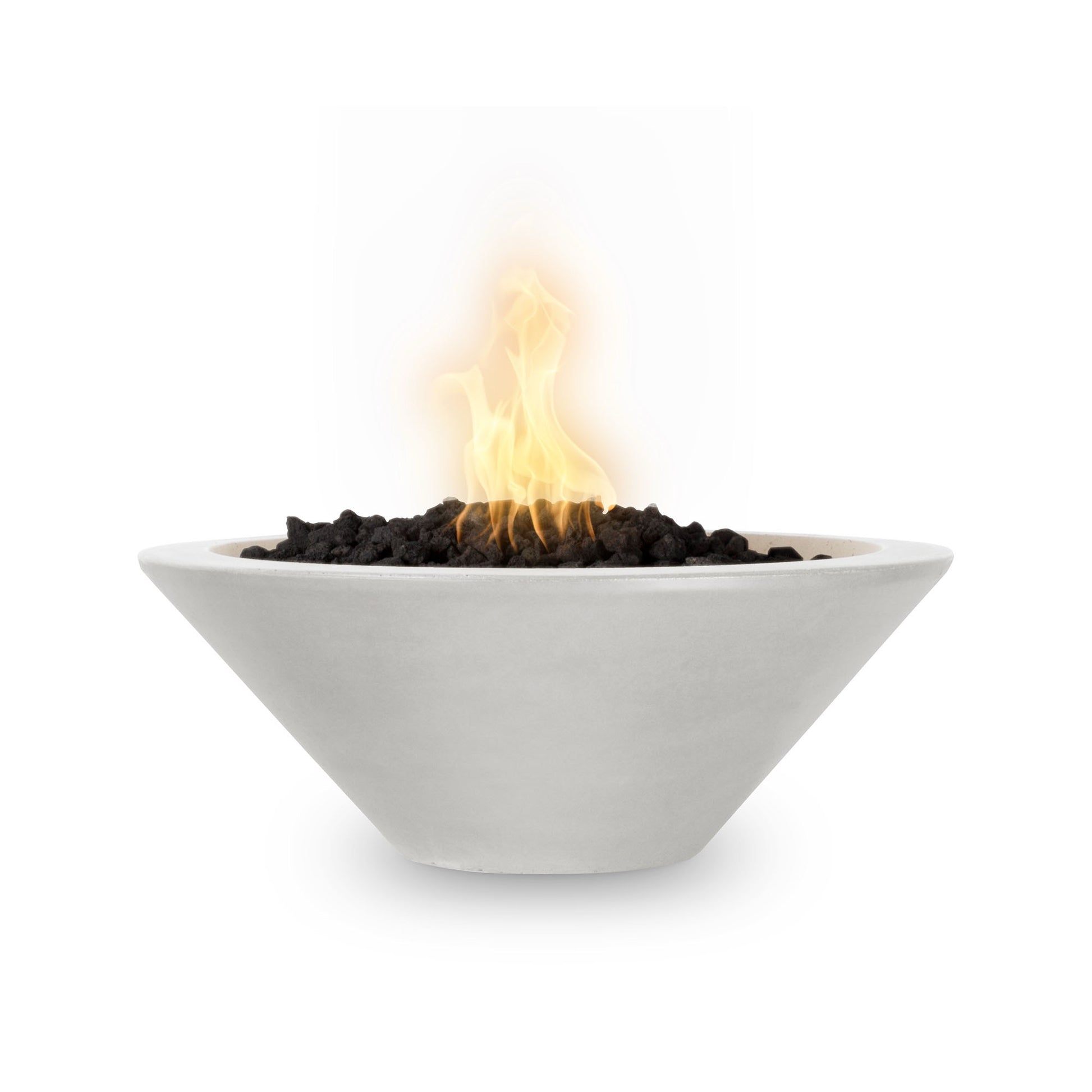 Cazo fire bowl perfect flame luxury outdoor lighting
