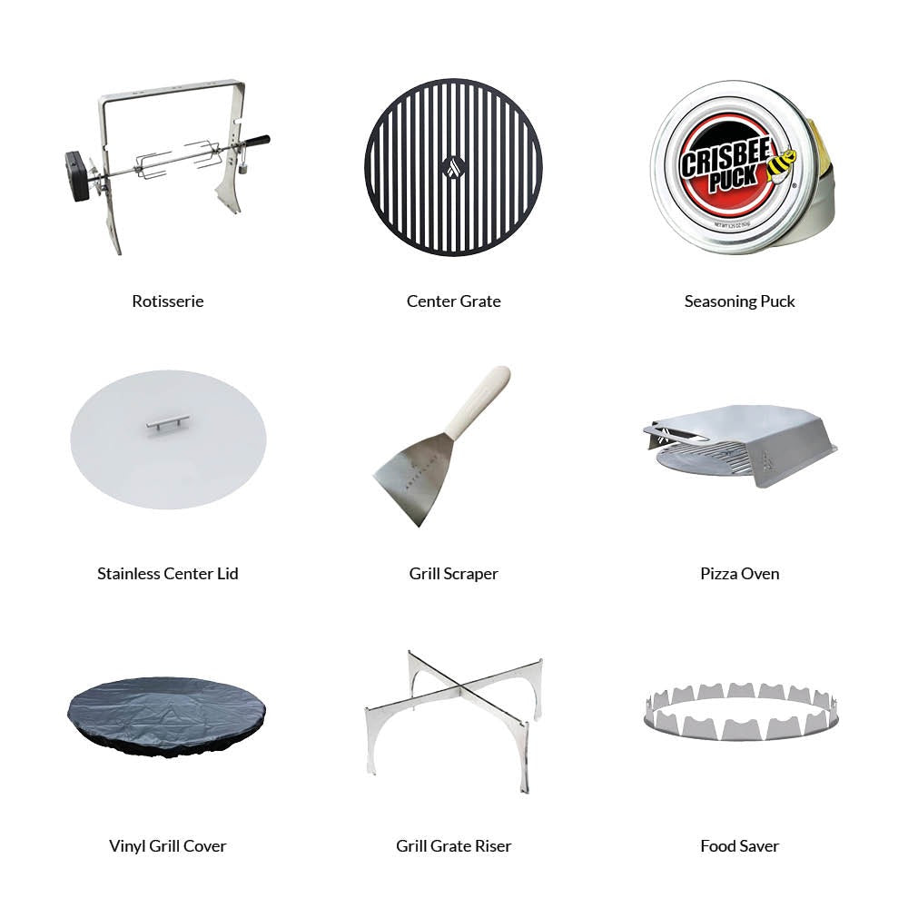 Arteflame 1000 degrees even cook luxury grill accessories