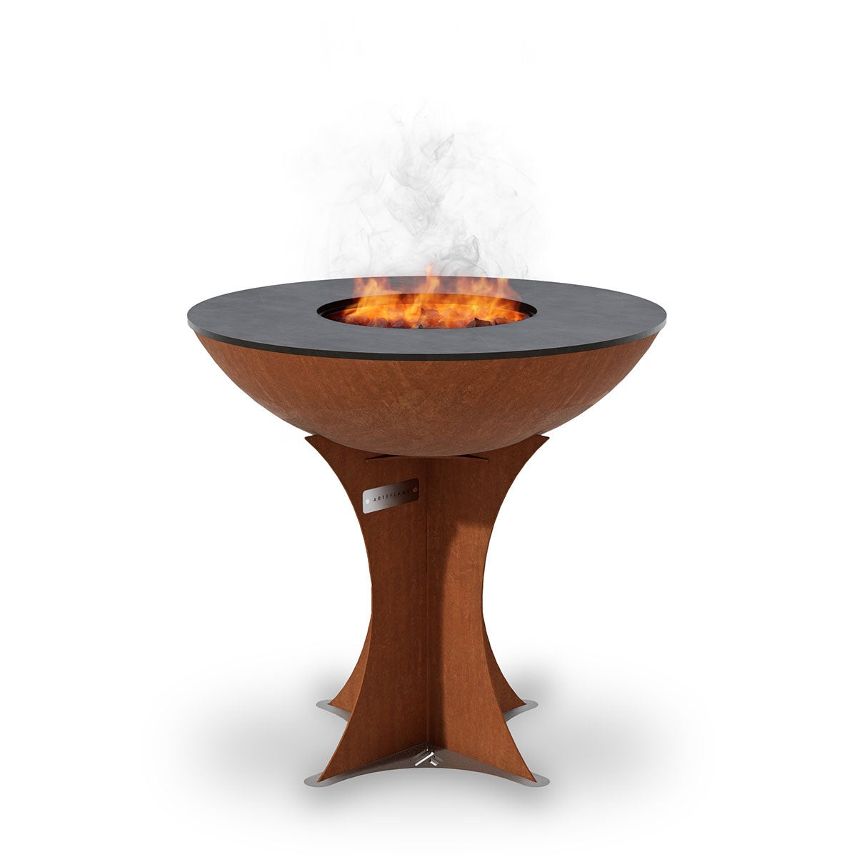 Gold-black Pinnacle Arteflame 1000 degrees even cook