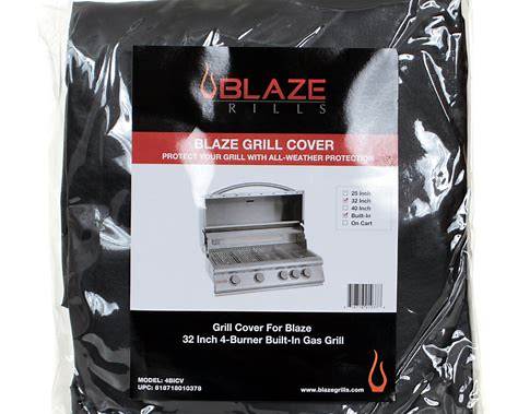 Blaze 4BICV cover for 32-inch 4-burner built-in gas grill
