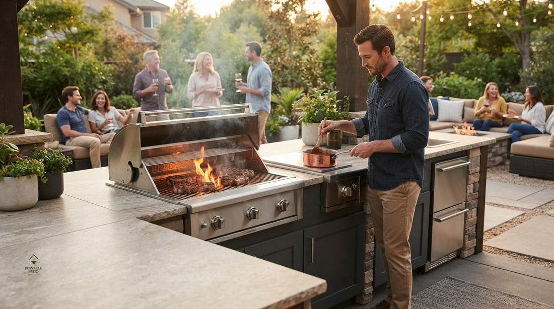 Benefits of an Outdoor Side Burner: Elevating Your Culinary Island