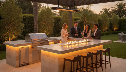 L-Shaped Outdoor Kitchen Island Designs: The 2026 Guide to Luxury Layouts