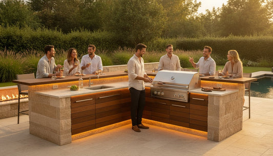 The U-Shaped Outdoor Kitchen: A Masterclass in Culinary Layout and Social Design