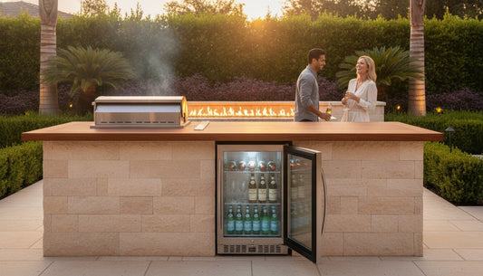 The Ultimate Guide to Outdoor BBQ Islands with Refrigerators: Elevating Your Culinary Sanctuary