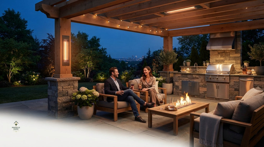 Wall-Mounted vs. Ceiling-Mounted Outdoor Heaters: A Guide to Elevated Climate Control