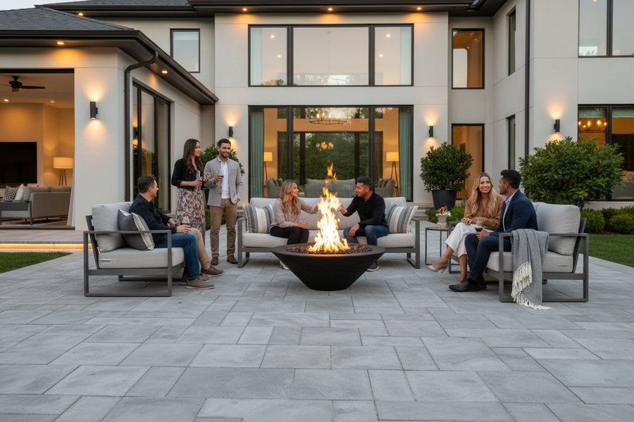Luxury outdoor fire pits and fire bowls