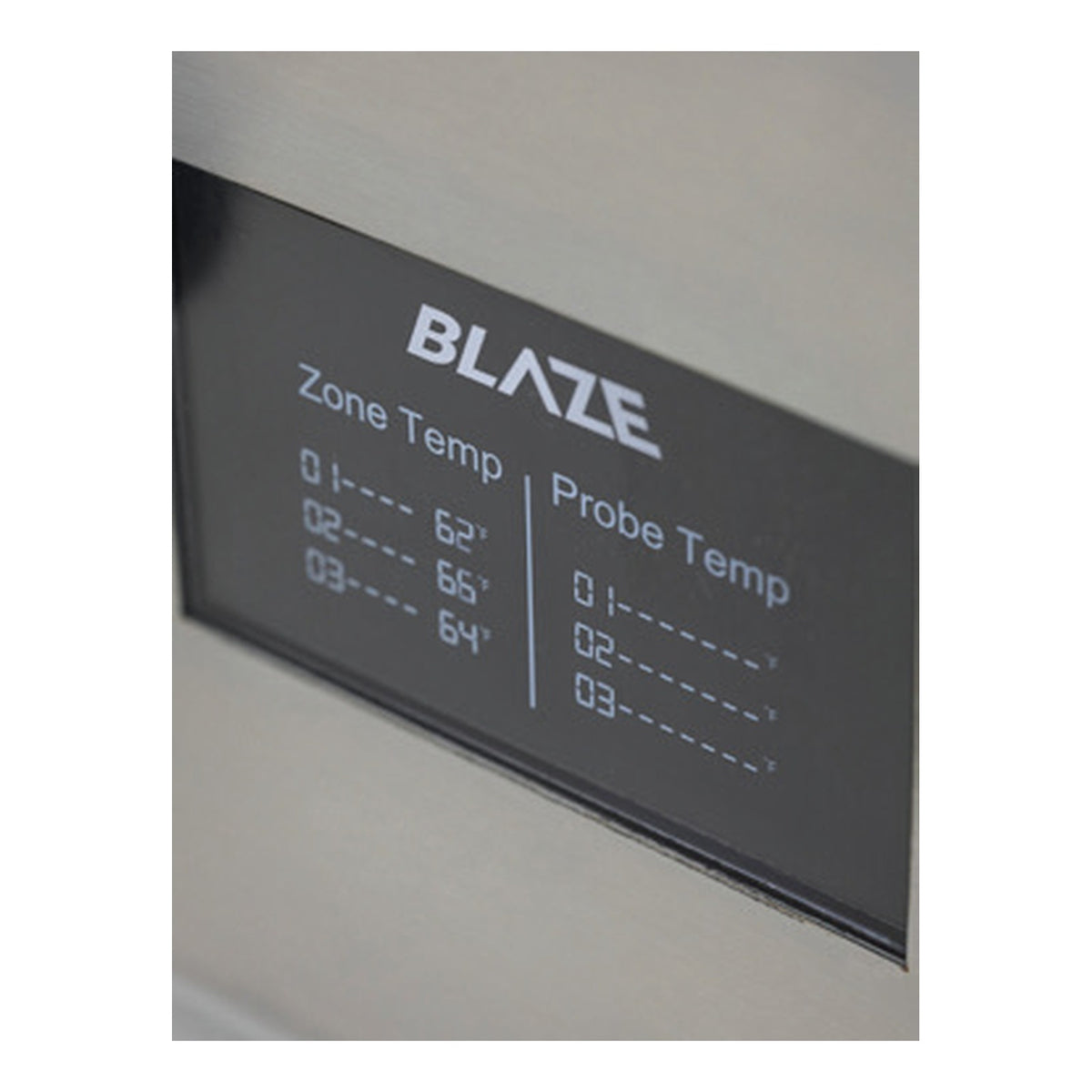 Blaze LTE PRO 40-Inch Griddle digital temperature control screen detail