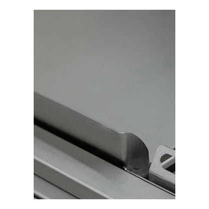 Blaze LTE PRO 40-Inch Griddle stainless steel cooking surface edge detail