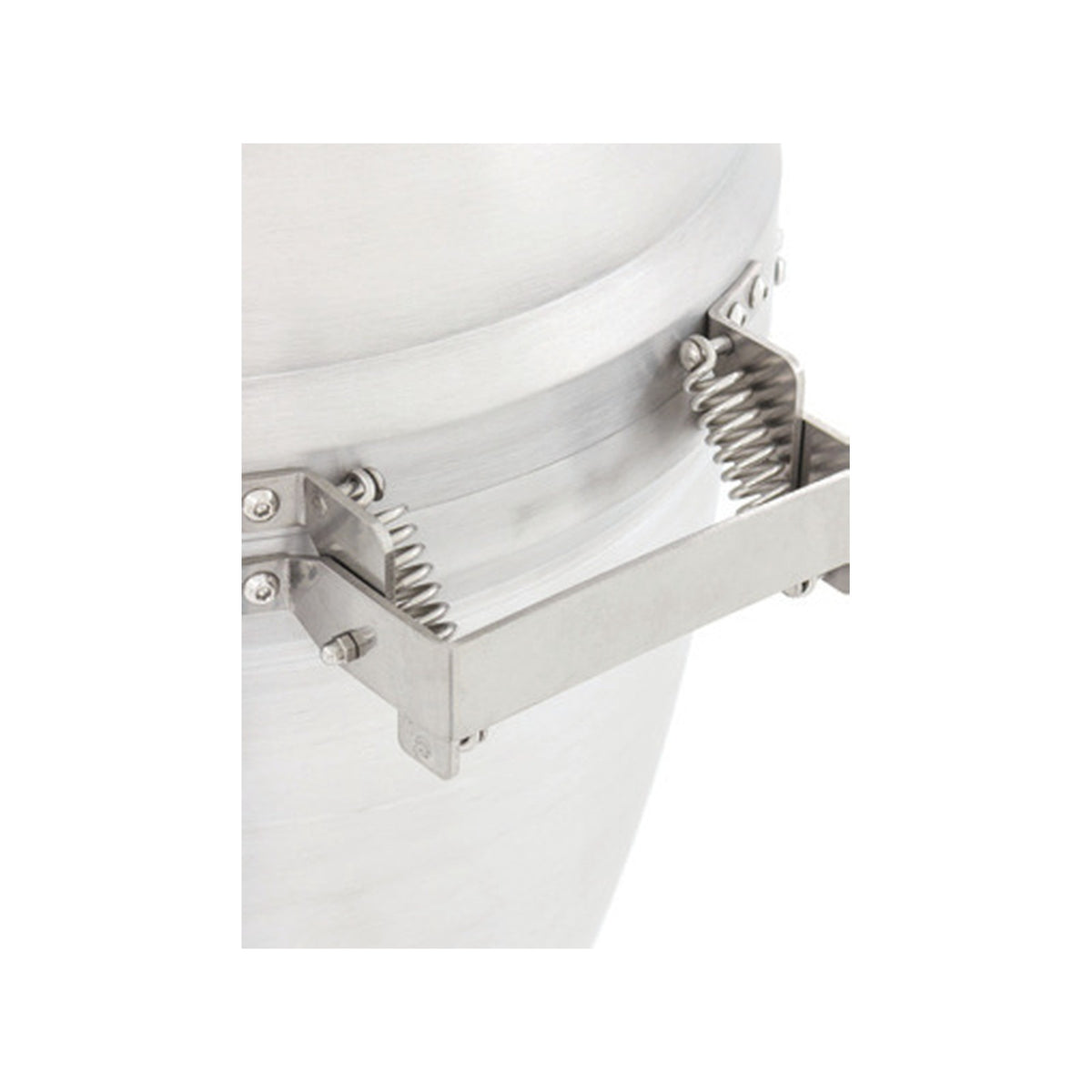 Blaze 20-Inch Cast Aluminum Kamado lift-assist hinge detail