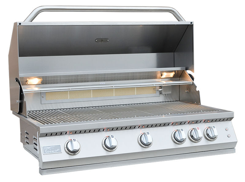 Kokomo 40” Professional Built in Gas Grill (5 Burner/Back Burner)-Holiday Savings Special