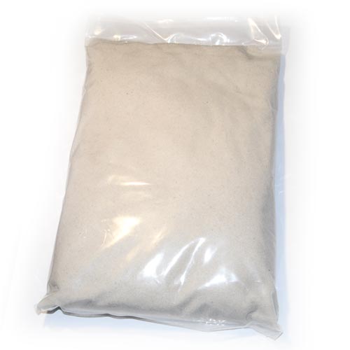  Bag of white sand for fire pits, fireplaces, and fire bowls; provides a clean, bright accent for outdoor features.