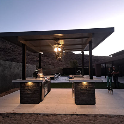 Big Island Sports Bar Outdoor Kitchen Grill