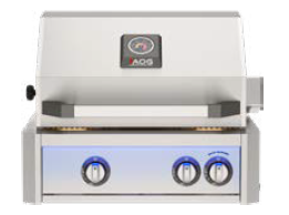 American Outdoor Grill AOG 24-inch L-Series Built-In Natural Gas Grill with Rotisserie and Backburner
