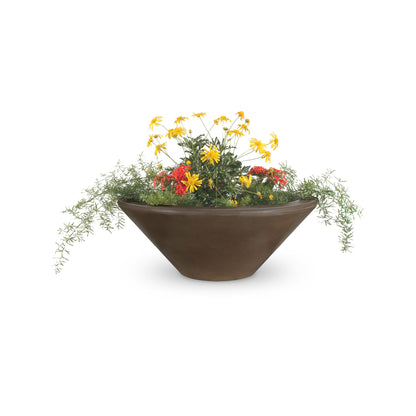 Cazo bowl matte concrete finish perfect plant staging