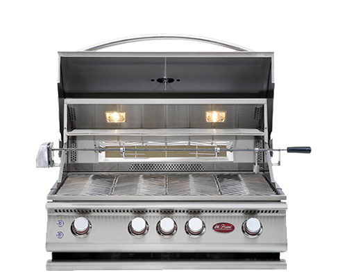 Cal Flame P4 4-Burner Built-In Gas Grill – Luxury Outdoor BBQ