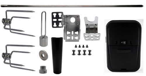 Gold-black Pinnacle Arteflame 1000 degrees even cook