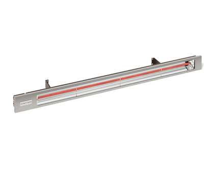 Infratech Comfort stainless steel slim-line infrared patio heater with mounting brackets