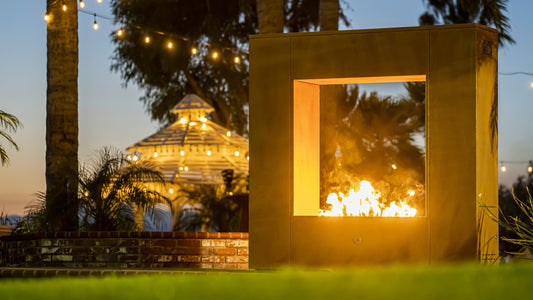 THE WILLIAMS FIREPLACE Corten Steel