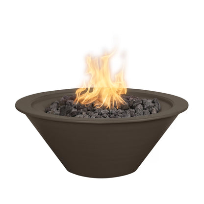 Gold-black Pinnacle Cazo fire bowl powder coat metal bowl