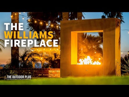 THE WILLIAMS FIREPLACE Corten Steel
