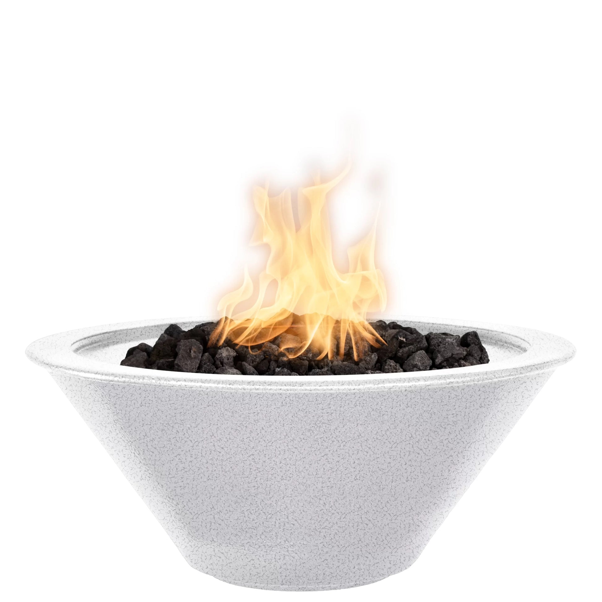 Gold-black Pinnacle Cazo fire bowl powder coat metal bowl