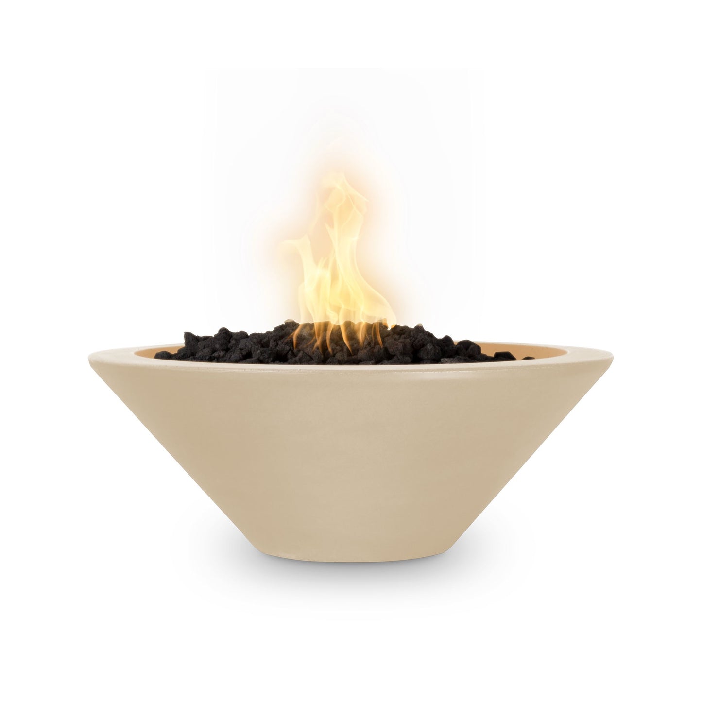 Cazo fire bowl perfect flame luxury outdoor lighting