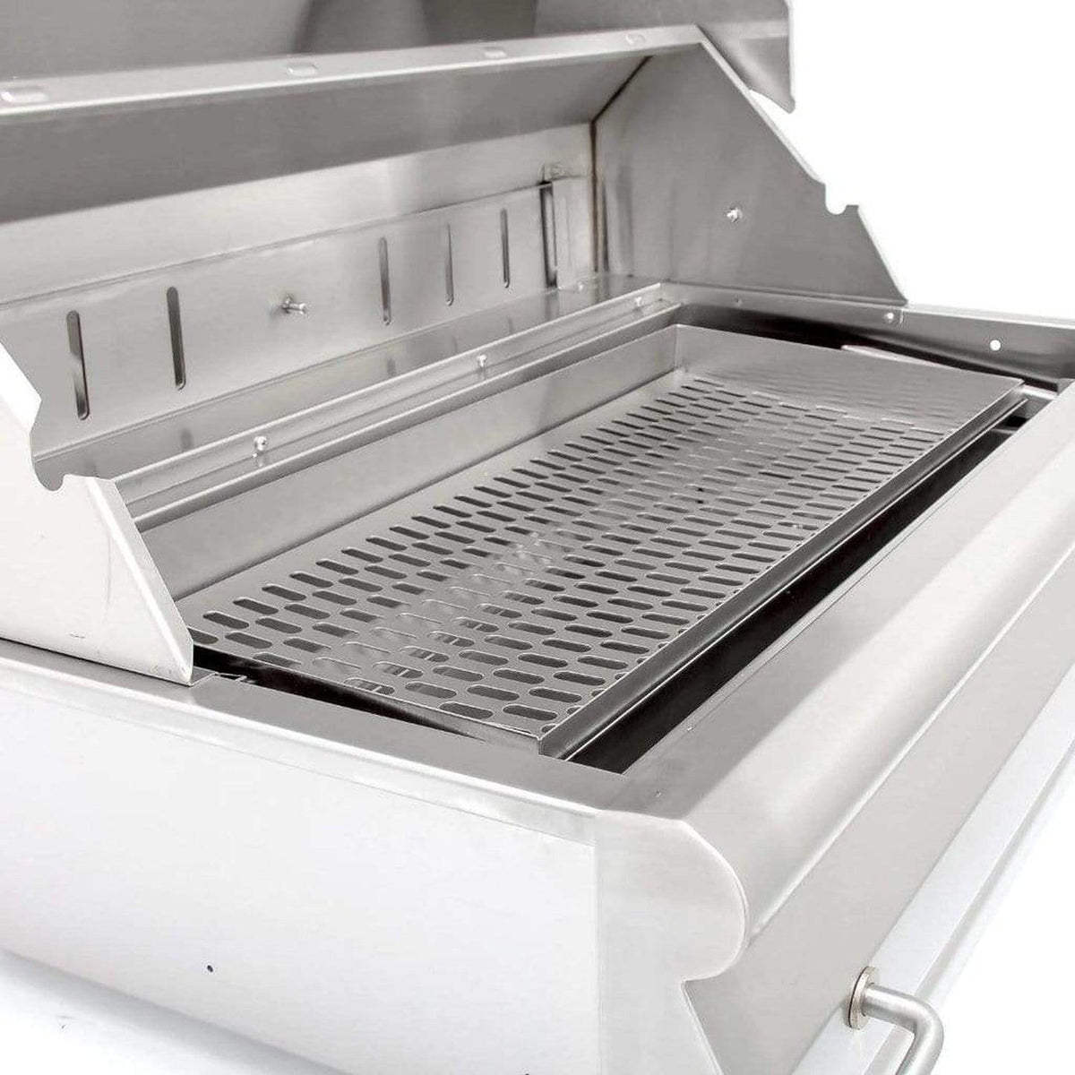 Blaze BLZ-4-CHAR adjustable charcoal tray and stainless steel interior