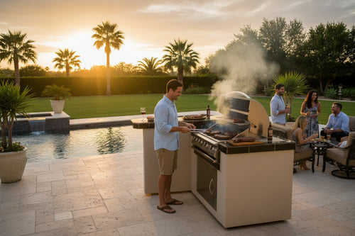 CalFlame Patio Series-Maui Q BBQ Island