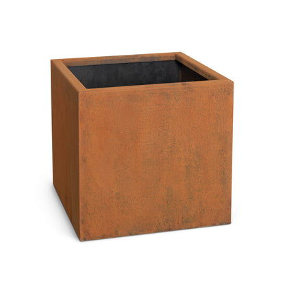 Square Moderna Corten Steel Planter