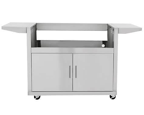 Blaze BLZ-5-CART-SC 40-inch stainless steel grill cart for LTE and LTE+ grills