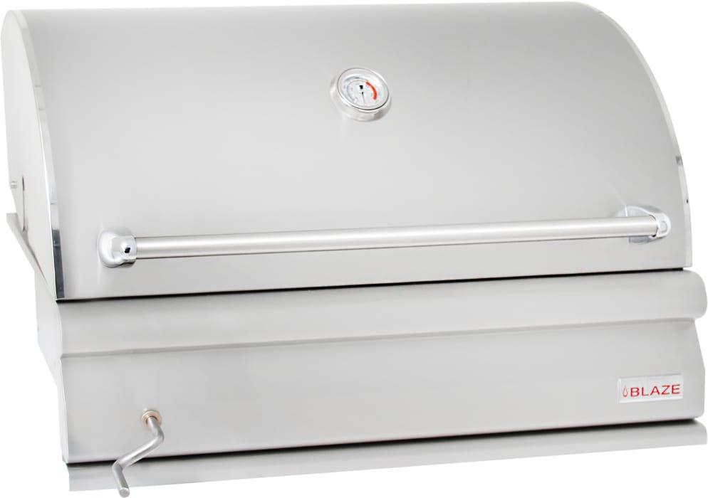 Blaze BLZ-4-CHAR 32-Inch Built-In Charcoal Grill with stainless steel cooking