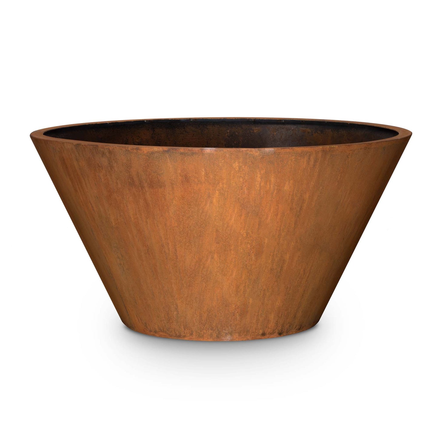 Sierra 20" luxury planter bowl corten steel planter bowl perfect plant staging