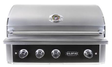 Wildfire Ranch PRO 36" Built-In Grill – Black Stainless