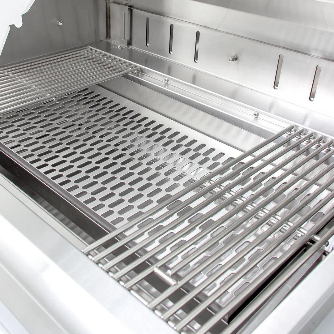 Blaze BLZ-4-CHAR stainless steel cooking grates and adjustable charcoal tray