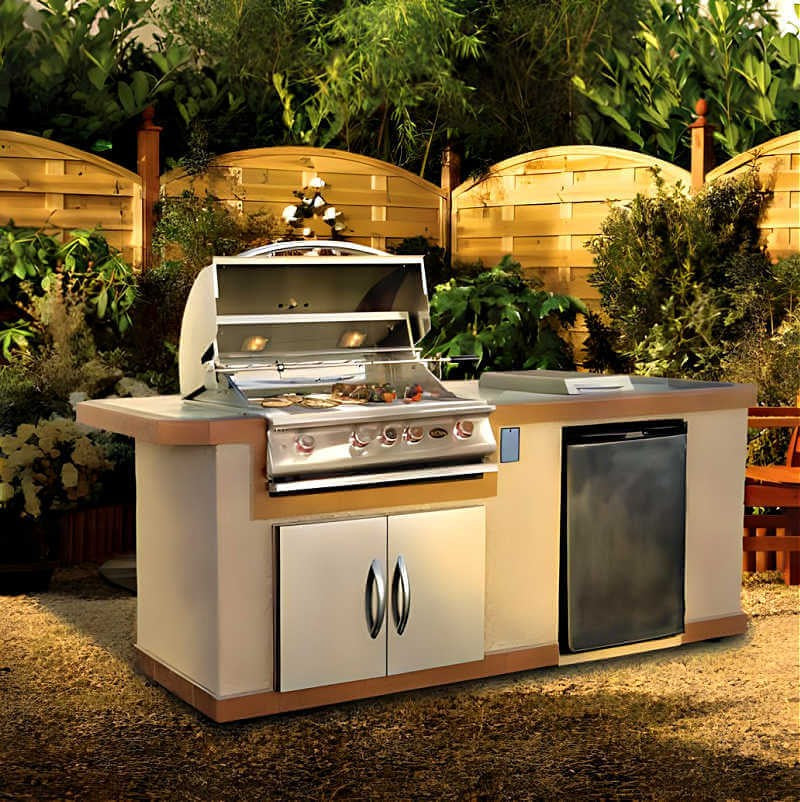 Cal Flame Baja Q710 outdoor kitchen island