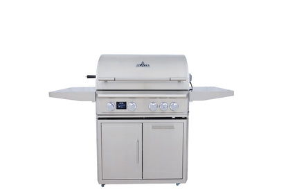 Blaze LTE PRO 32-inch gas grill on compatible freestanding cart