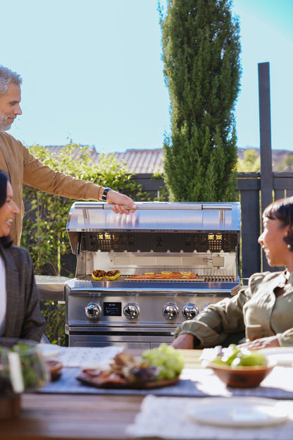 Blaze LTE PRO 32-inch gas grill in an outdoor cooking setting