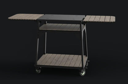Bull Pizza Oven Cart for Dual Fuel Countertop Pizza Oven