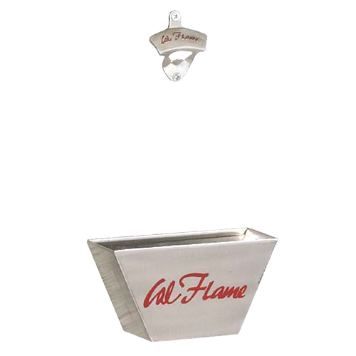 Cal Flame stainless steel bottle opener and cap catcher BBQ07901