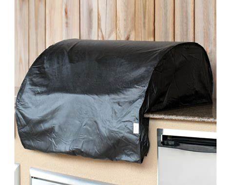Blaze 4BICV built-in grill cover installed on 32-inch Blaze grill