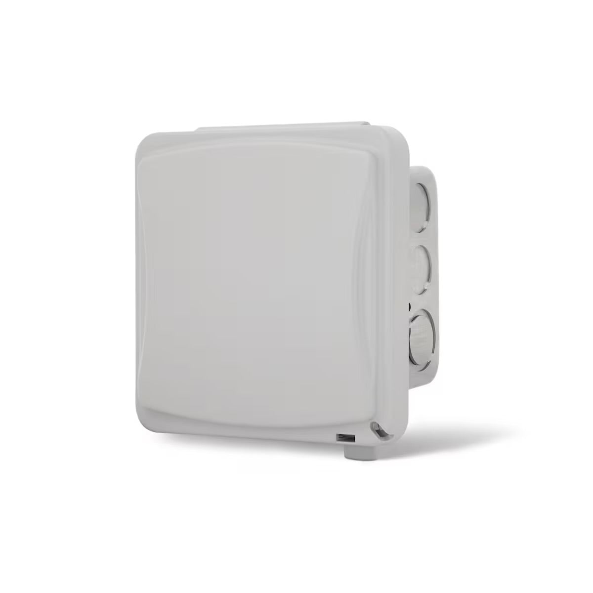 Infratech 14-4315 dual flush mount duplex switch with weatherproof cover, closed