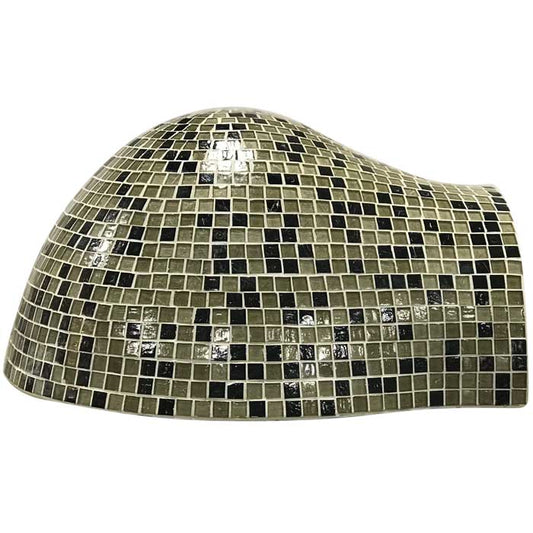  Forno Series ceramic pizza oven in retro mosaic glass